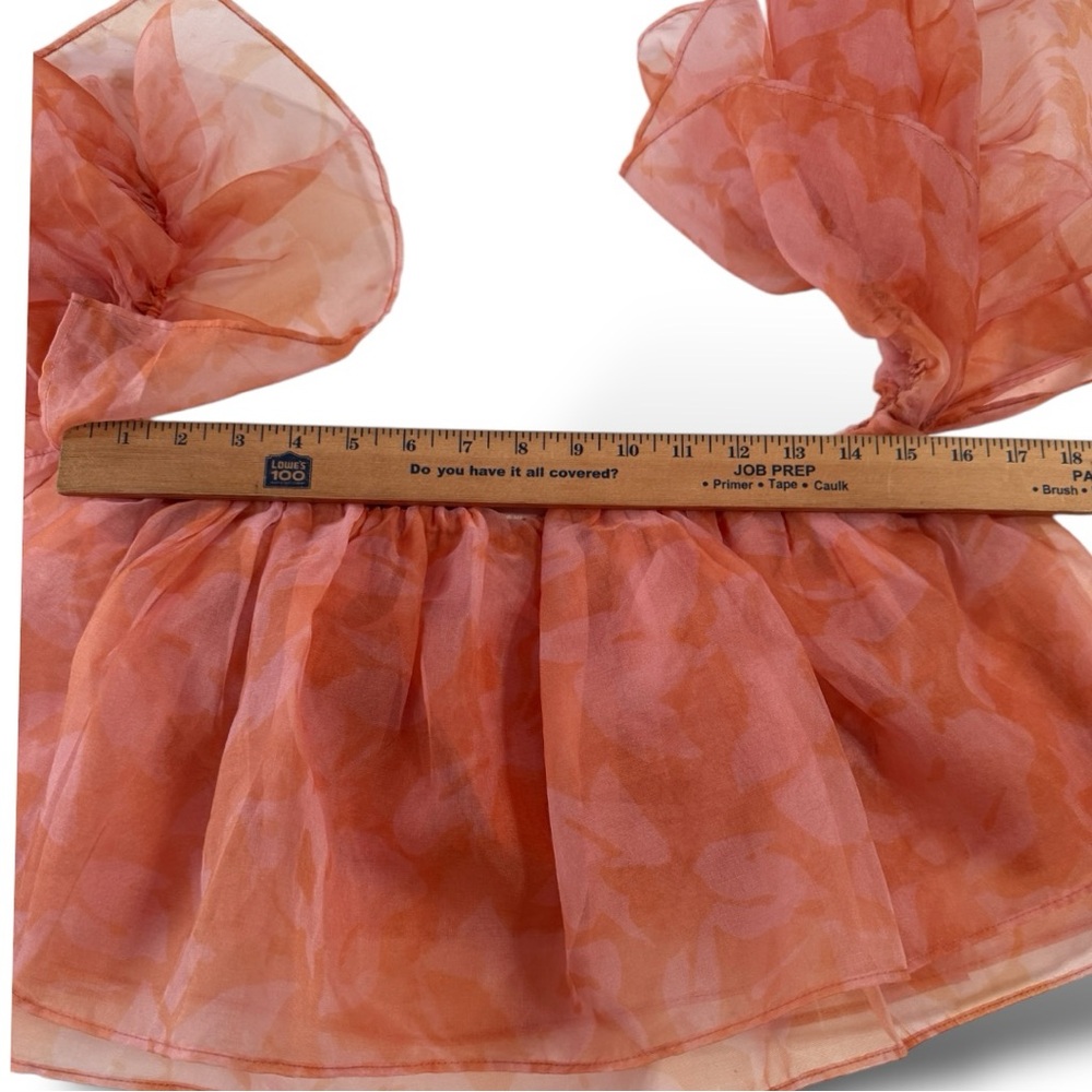Show Me Your MuMu Rosella Ruffle Top in Flirty Floral Size Medium - Picture 6 of 8